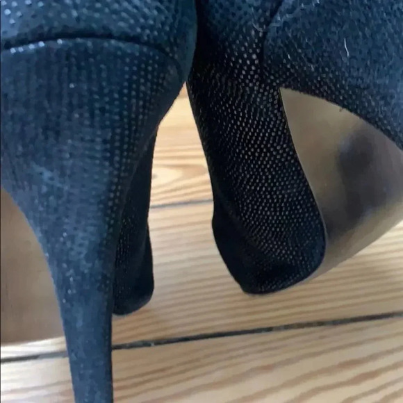 Stuart weitzman black heel size 10 - Picture 6 of 9